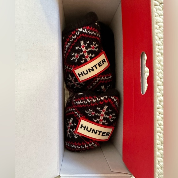 NEW $60 Hunter FAIRISLE FOR HUNTER ORIGINAL
TALL BOOTS size M - Picture 7 of 12